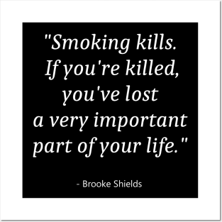 Quote About No Smoking Day Posters and Art